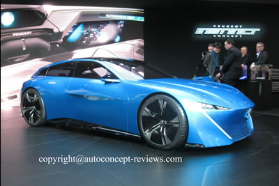 Peugeot Instinct Plug in Hybrid Self Driving Concept 